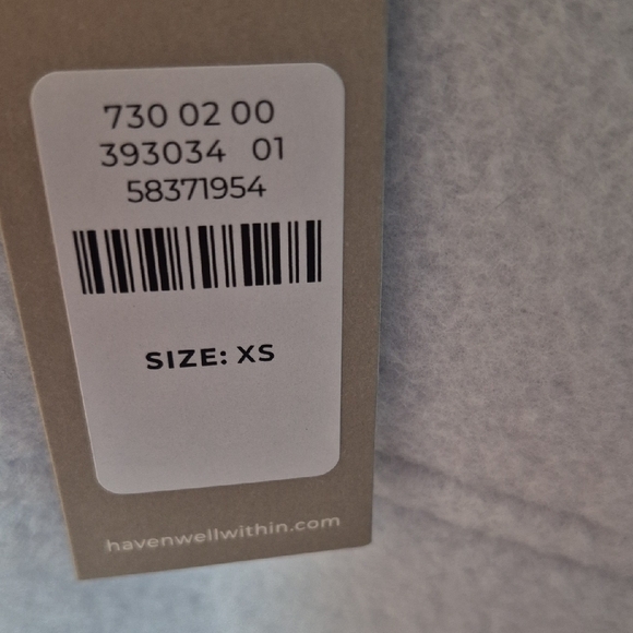 Haven Light Blue Quarter-Zip Sweatshirt - Picture 3 of 6